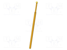 Test needle; Operational spring compression: 4.3mm; 3A; Ø: 1.2mm