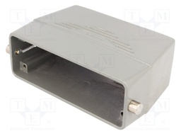 Enclosure: for HDC connectors; size 24B; for cable; for latch