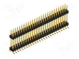 Connector: pin strips; pin header; male; PIN: 52; 2.54mm; SMT; 2x26