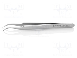 Tweezers; 120mm; for precision works; Blades: curved