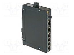 Industrial module: switch Ethernet; unmanaged; 9÷60VDC; RJ45,SC