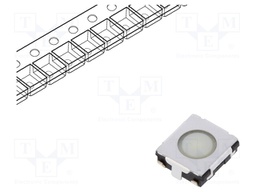 Microswitch TACT; SPST; Pos: 2; 0.02A/15VDC; SMT; none; 3.5N; 2mm