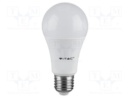 LED lamp; white warm; E27; 220÷240VAC; 1521lm; P: 15W; 200°; 3000K