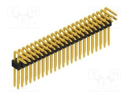 Connector: pin strips; pin header; male; PIN: 46; 1.27mm; THT; 2x23