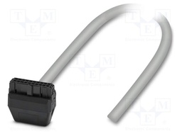 Ribbon cable with IDC connectors; Contacts ph: 2.54mm; 3m; 26AWG