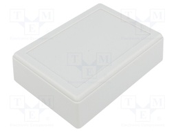 Enclosure: multipurpose; X: 79mm; Y: 109mm; Z: 31mm; ABS; grey