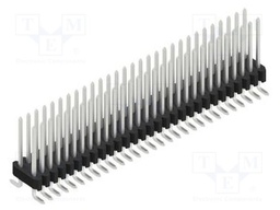 Connector: pin strips; pin header; male; PIN: 58; 1.27mm; SMT; 2x29