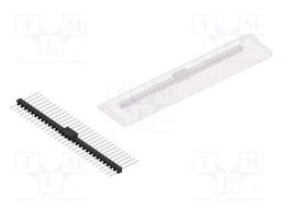 Connector: pin strips; pin header; male; PIN: 30; 2.54mm; SMT; 1x30