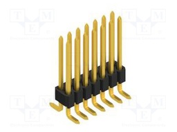 Connector: pin strips; pin header; male; PIN: 14; 1.27mm; SMT; 2x7