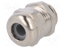Cable gland; M16; IP68; Mat: brass; Body plating: nickel