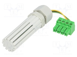 Sensor: temperature and humidity; Range: -30÷80°C,0÷100% RH; ±3%
