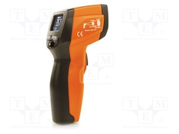 Meter: infrared thermometer; LCD; Temp.(IR): -50÷380°C; ε: 0,95