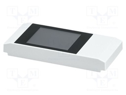 Upper housing; with display; grey; ICS50; X: 50.1mm; Y: 122.5mm