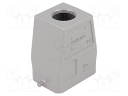 Enclosure: for HDC connectors; Han B; size 6B; for cable; high