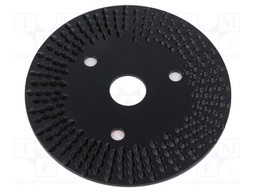 Grinding wheel; Ø: 125mm; Øhole: 22.23mm; flat,with rasp; wood