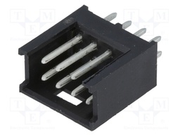 Socket; wire-board; male; AMPMODU MOD II; 2.54mm; PIN: 8; THT