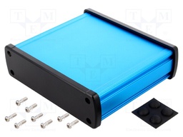 Enclosure: multipurpose; X: 146.6mm; Y: 129mm; Z: 41.6mm; aluminium