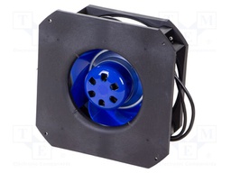 Fan: EC; radial; 200÷240VAC; 225x225x85mm; ball; 3490rpm; IP54