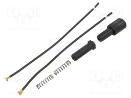 Fuse holder; cylindrical fuses; 5x20mm,6.3x32mm; Imax: 6.3A; IP00