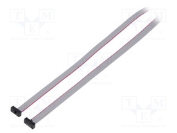 Ribbon cable with IDC connectors; Tape ph: 0.64mm; 1003.3mm