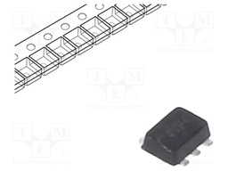 Transistor: NPN x2; bipolar; 45V; 100mA; 150mW; SOT563-6