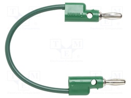 Test lead; 60VDC; 30VAC; 15A; Len: 0.102m; green; Series: B