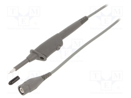 Probe: for oscilloscope; 0÷500MHz; 10: 1; 1ns; 10÷30pF; grey; 1.2m