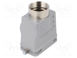 Enclosure: for HDC connectors; C146; size E10; for cable; high