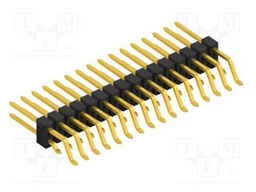 Connector: pin strips; pin header; male; PIN: 32; 2.54mm; SMT; 2x16