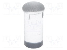 Fibre for LED; round; Ø3.3mm; Front: convex; straight; UL94V-0