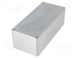 Enclosure: multipurpose; X: 80mm; Y: 175mm; Z: 60mm; aluminium; IP67