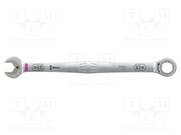 Wrench: combination spanner; inch,rattle; 9/16"; 265mm; Teeth: 80