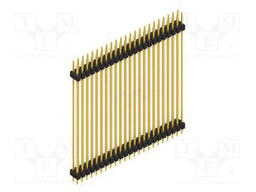 Connector: pin strips; pin header; male; PIN: 46; 2.54mm; THT; 2x23