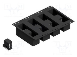 Connector: pin strips; pin header; male; PIN: 10; 2.54mm; SMT; 2x5