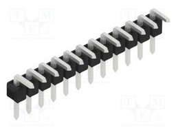 Connector: pin strips; pin header; male; PIN: 12; 2.54mm; THT; 1x12