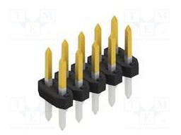 Connector: pin strips; pin header; male; PIN: 10; 2mm; THT; 2x5; 100V