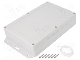 Enclosure: multipurpose; X: 140mm; Y: 210mm; Z: 45mm; ZP; ABS; gasket