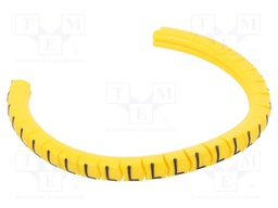 Markers for cables and wires; Label symbol: L; 1.3÷3mm; PVC; PA