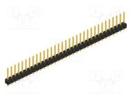 Connector: pin strips; pin header; male; PIN: 33; 2.54mm; THT; 1x33
