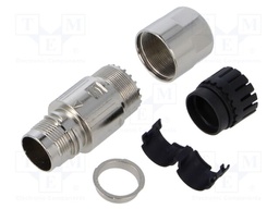 Enclosure for connectors: M17; for cable; straight