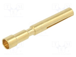 HAN M23 FEMALE CRIMP CONTACT, 1MM, 0.75 1.50MM?, GOLD 37AC1882