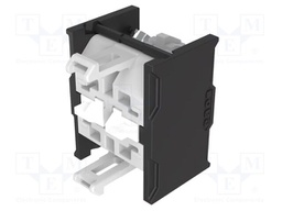 Contact block; 22mm; OptoHiT; front fixing; lugs-ring terminals