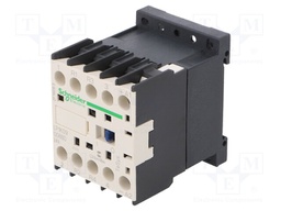 Contactor: 4-pole; NC x2 + NO x2; 24VDC; 9A; DIN,on panel; TeSys K