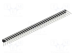 Connector: pin strips; pin header; male; PIN: 34; 2.54mm; THT; 1x34