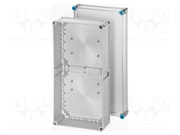Enclosure: multipurpose; X: 300mm; Y: 600mm; Z: 170mm; polycarbonate