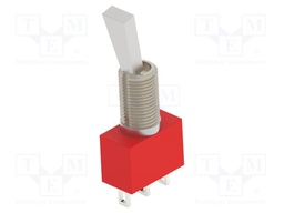 Switch: toggle; Pos: 2; SPDT; ON-(ON); 5A/125VAC; 5A/28VDC; -30÷85°C