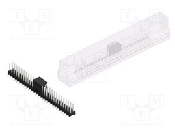 Connector: pin strips; pin header; male; PIN: 54; 2.54mm; SMT; 2x27