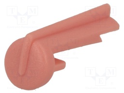 Pointer; plastic; pink; push-in; Application: A10; Shape: arrow