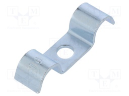 Screw mounted clamp; ØBundle : 10mm; Ømount.hole: 6mm; W: 12mm