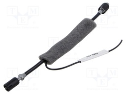 Cable; HC97 socket,HC97 plug; black; straight; 0.25m